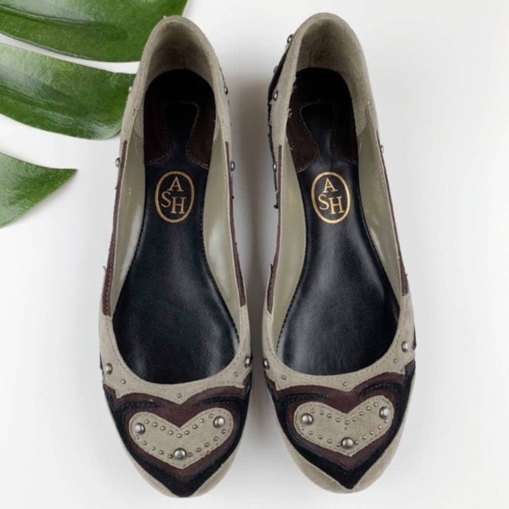 Ash Women's Flats in Black and Brown
